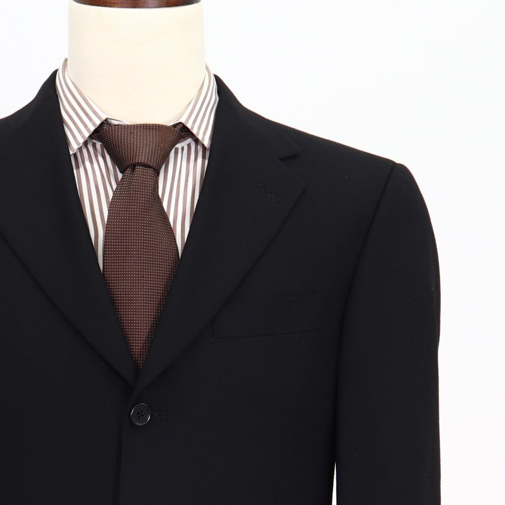 Ted Baker 39R Black Solid 3-Button Sport Coat Blazer Jacket V264 - Picture 5 of 11